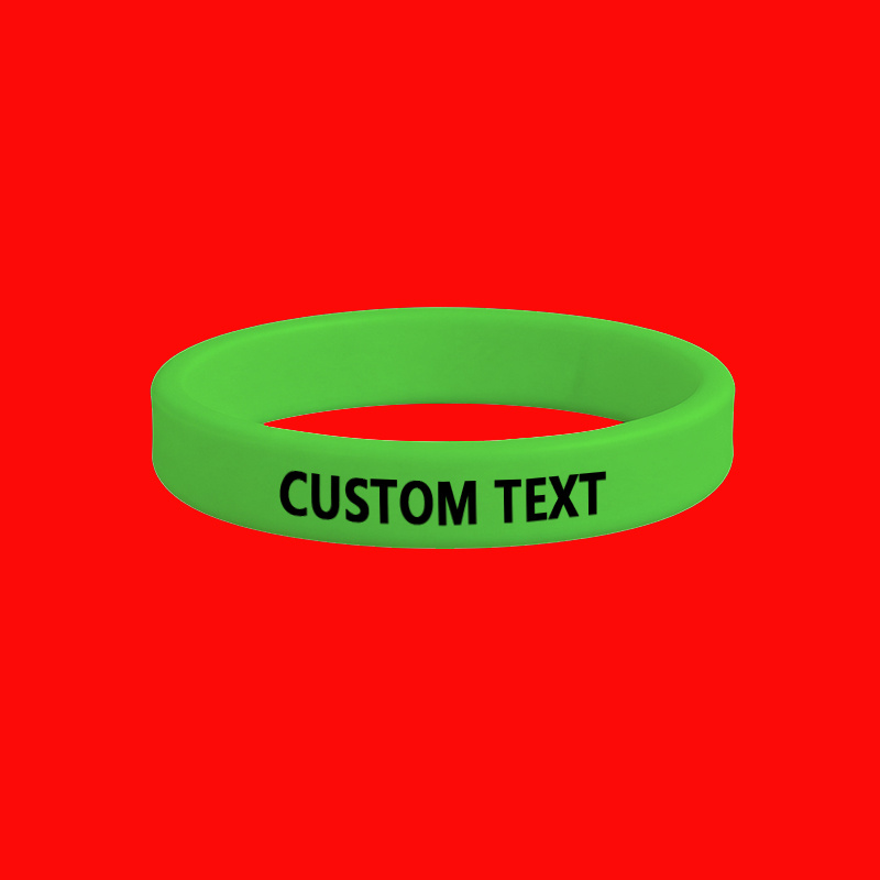 30pc Custom Silicone Bracelets Set, Personalised Gift